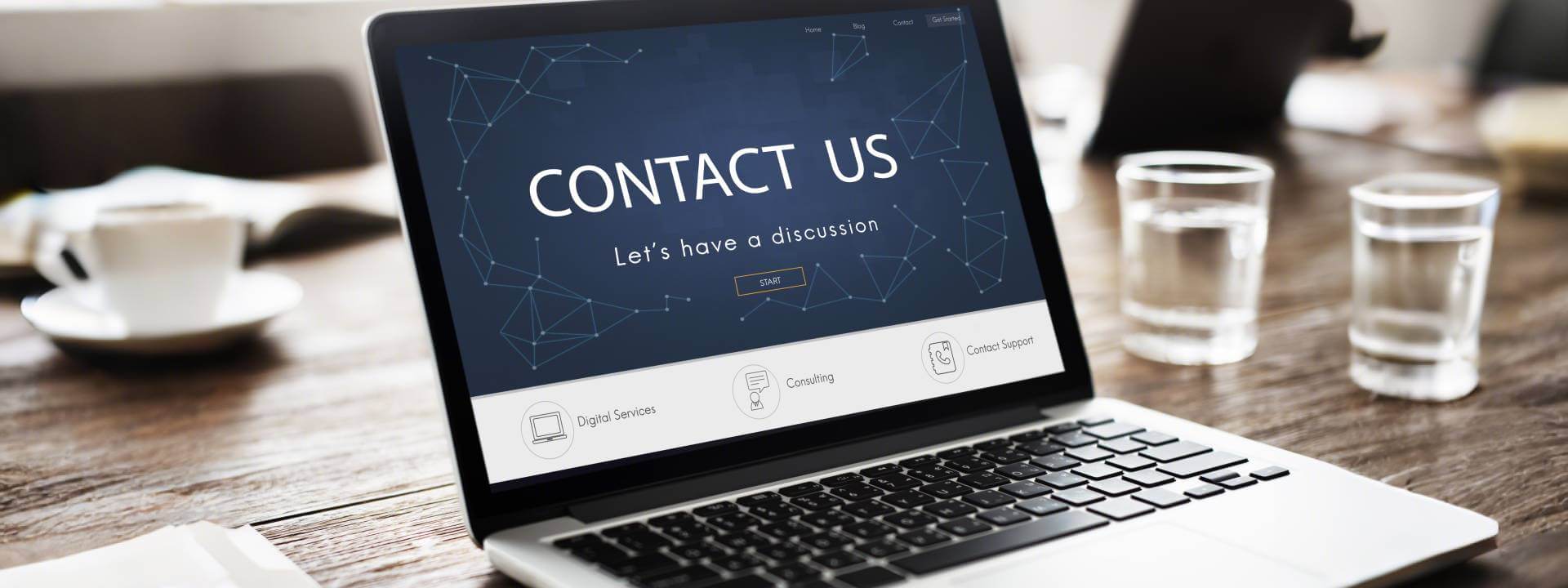 contact us