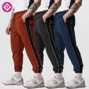 Men's Running Sports Screen Printing Gym Workout High Quality Ripstop Water Proof Custom logo Jogger Pants for Men