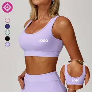 Lightweight Shockproof Women's Gym Push up Sports Bra Tight Backless Gym Fitnessa Yoga Tank Bras