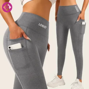Double Side Pockets Hip Lift Tight Yoga Pants Quick Dry Gym Wear Workout Running High Waist Sports Leggings