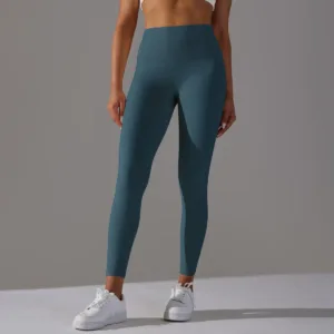 Wholesale Butt Lifting Sport Solid High Waist Sportswear Seamless Tie Dye Elastic Fitness Gym Yoga Pants for Women