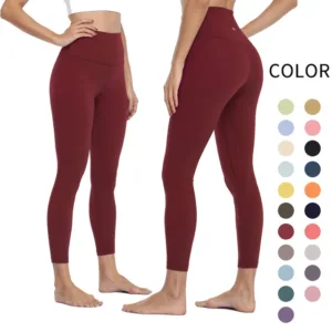 7/8 Workout Seamless Leggings Running Gym High Waist Sexy Custom Logo Yoga Pants Leggings for Women