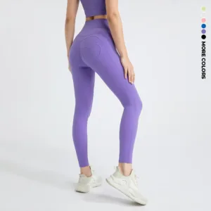 Factory Wholesale Customizable Low Moq Love Line Design Yoga Pants Gym Fesses Fitness Yoga Seamless Yoga Leggings