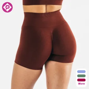 Seamless Fitness Gym Legging Tight High Waist Scrunch Butt Workout Running Yoga Pants Women Shorts