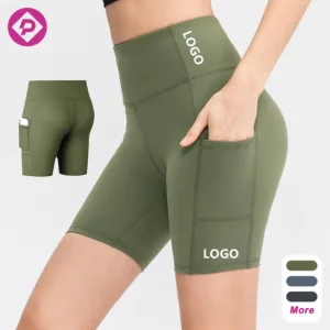 High Quality Breathable Workout Sports Shorts Scrunch Butt Legging Biker Gym Fitness Yoga Shorts for Ladies
