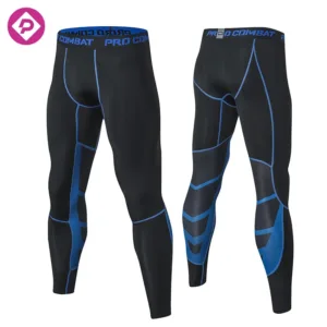 Men's Stretch Compression Sports Tight Pants Men's Basketball Leggings Men's Quick-dry Running Training Gym Pants