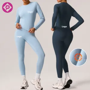 Winter New Fleece Warm Tight High-Waisted Nude Feel Lift Buttocks Sport Gym Workout Yoga Sets for Women