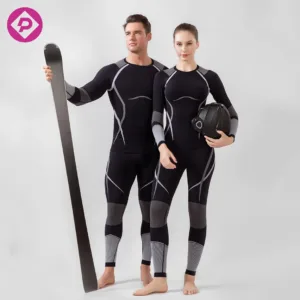 Professional Ski Sports Quick-Drying Men Women Warm Fitness Underwear Suit Cycling Running Base Layer