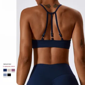 Yoga New Thin Back Cross Workout Nylon Women Lightweight Comfortable Yoga Bra for Women