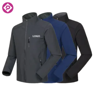 Custom Softshell Windproof Jacket Men Blank Outdoor Ski Hunting Waterproof Coat Winter Men's Warm Jackets