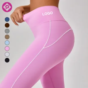 Custom Women Workout Tight Fitness Wear High Waisted Yoga Leggings Women Gym Butt Lifting Workout Yoga Pants