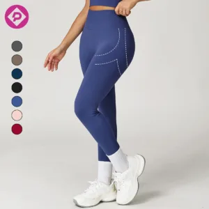 Custom Private Label Workout Recycled Booty Yoga Pants Scrunch Breathable Sportswear Gym Leggings for Women