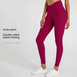 V Shape High Waist Women Custom Girl Fitness Clothing  High Elastic Fitness Sport Gym Thin Breathable Summer  Yoga Leggings