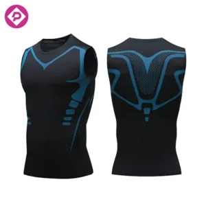 Wholesale Quick Drying Elasticity Tight Fitting Sleeveless Vest High Quality Custom Men's Basketball Sport Training Tank Top