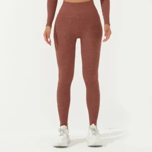 Wholesale Women Scrunch Butt Lift Striped Tie Dye Tights Seamless Workout Ruched Booty Lined Yoga Leggings