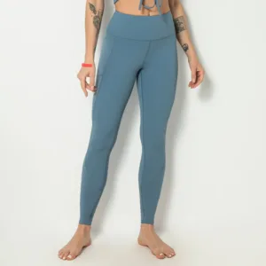 80 Nylon 20 Spandex Running Outdoor Gym Pants Sportswear Clothing Tummy Control Feels Like Skin Custom Yoga Leggings