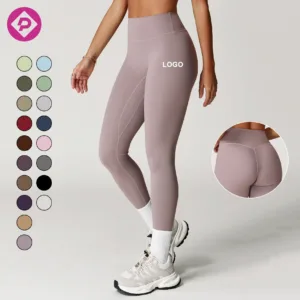 Custom High-Quality Tight High Waist Hip Lift Fitness Yoga Pants Women Gym Outdoor Running Sports Yoga Leggings