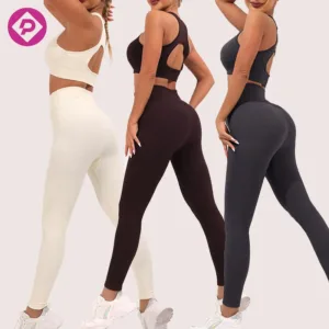 Seamless Ribbed New Active Wear High Quality Deportivo Roupa De Academia Sport Gym Yoga Fitness Workout Sets