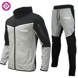 Custom Logo Men Sport Gym Sets Custom Tracksuit Jackets Sweat Pants High Quality Plain Hoodies Fitness Tracksuits