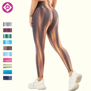 Seamless Tie Dye Geometric Light Sensing Pattern Yoga Pants High Waist Fitness Tight Yoga Legging